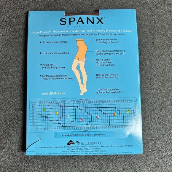 🤎 Spanx Power Panties – Size A – Cocoa - NIB🤎 - Picture 2 of 4